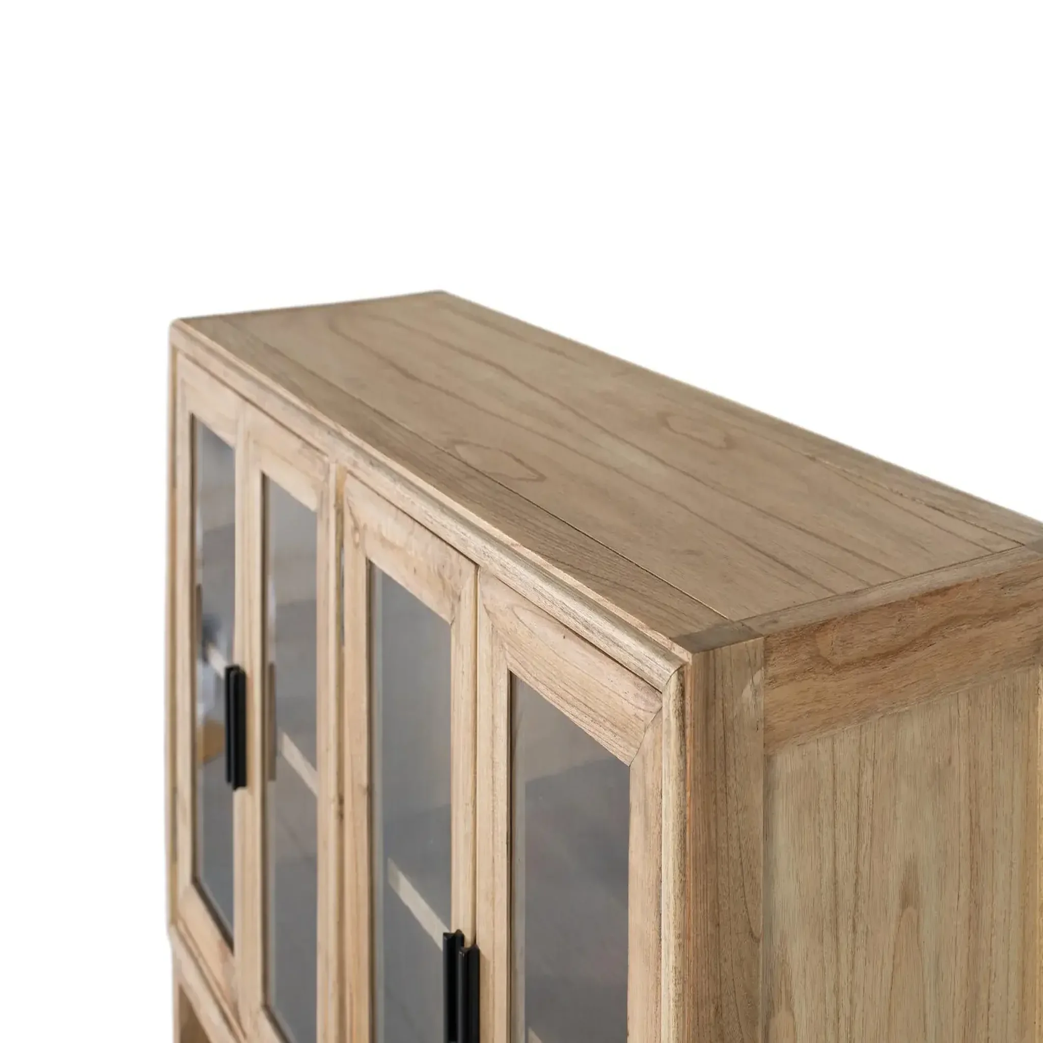 Voir la diapositive 5 : GINER Y COLOMER SL Vitrine en bois de mindi 120 cm style contemporain - scandinave