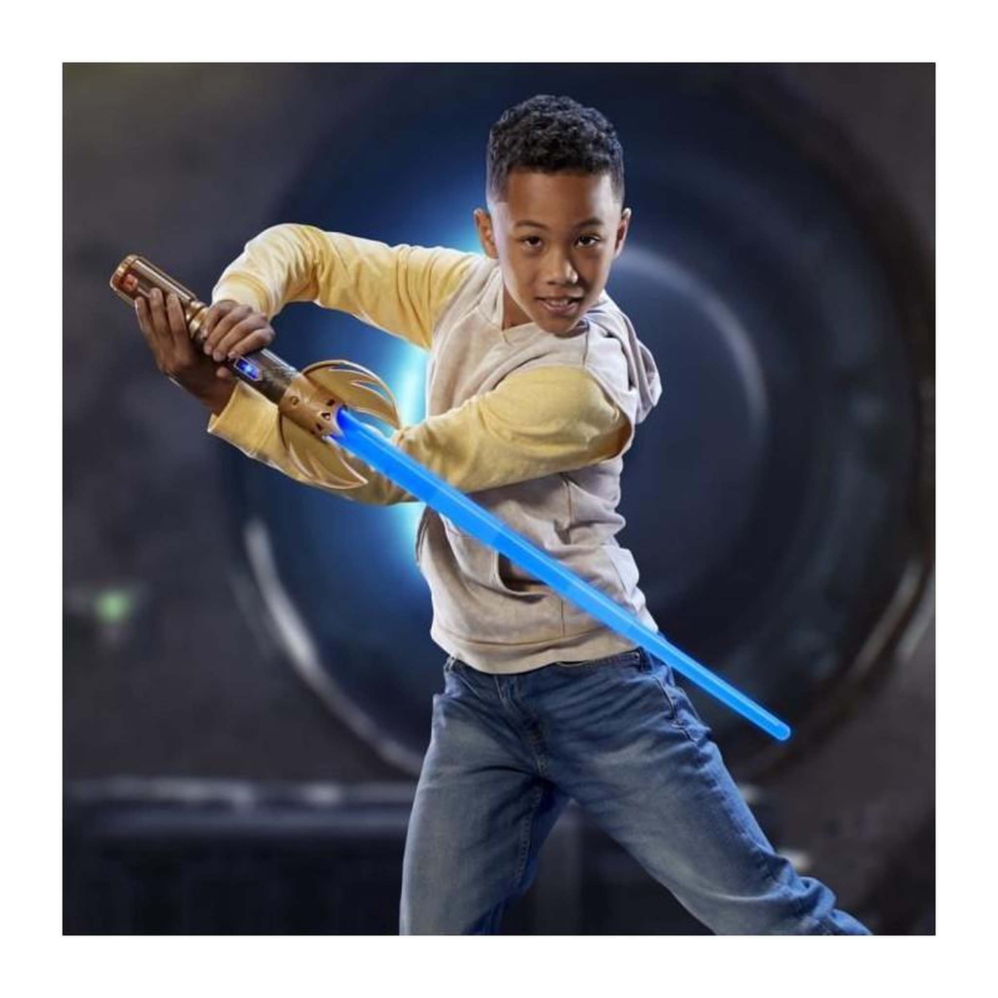 Voir la diapositive 3 : HASBRO Jouet interactif Hasbro Sabre laser de Maître multicolore