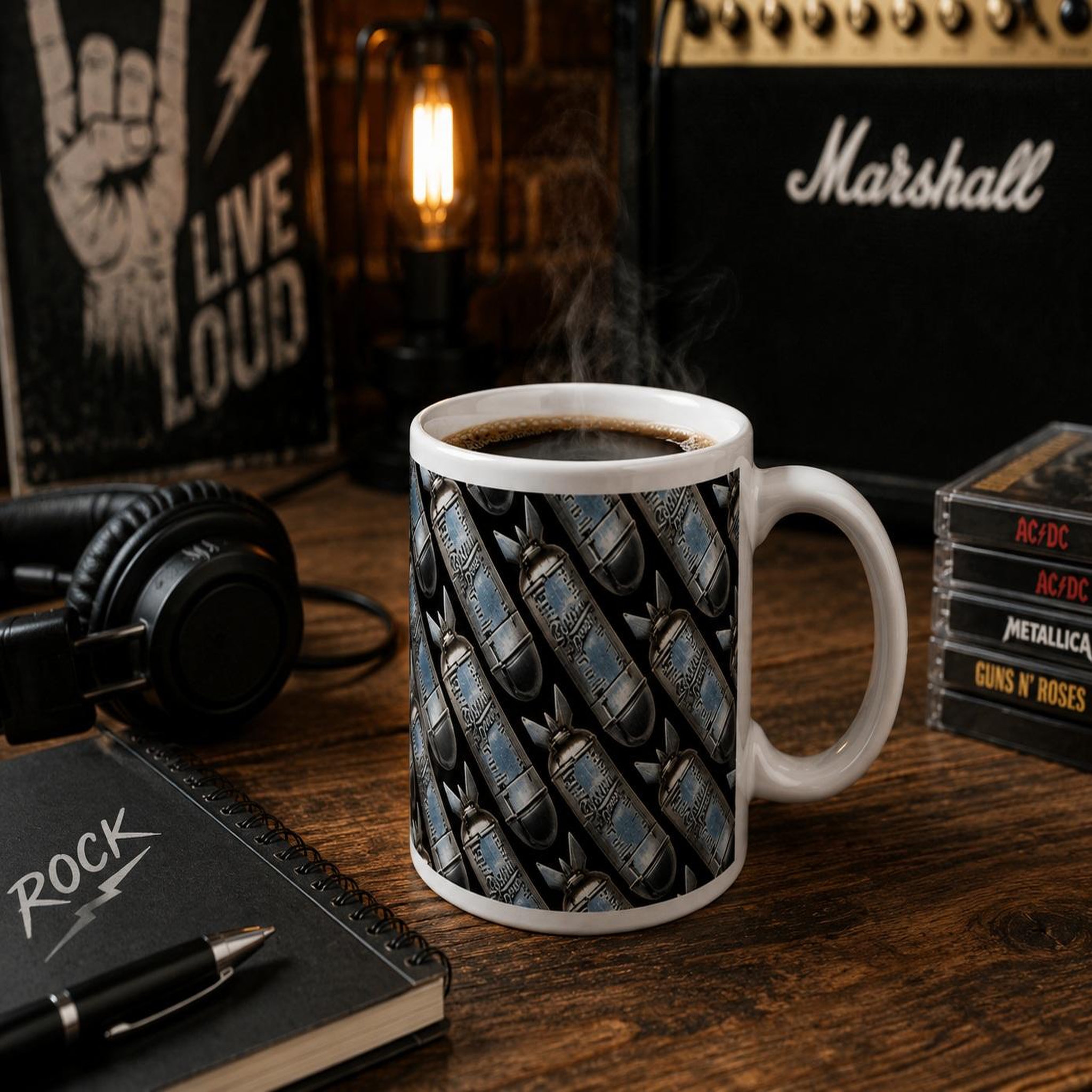 Voir la diapositive 4 : Eden Mug system of a down 300 ml en céramique