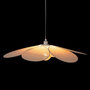 Voir la diapositive 4 : ATMOSPHERA Suspension en lin FLEUR - Diam 72 cm - Beige