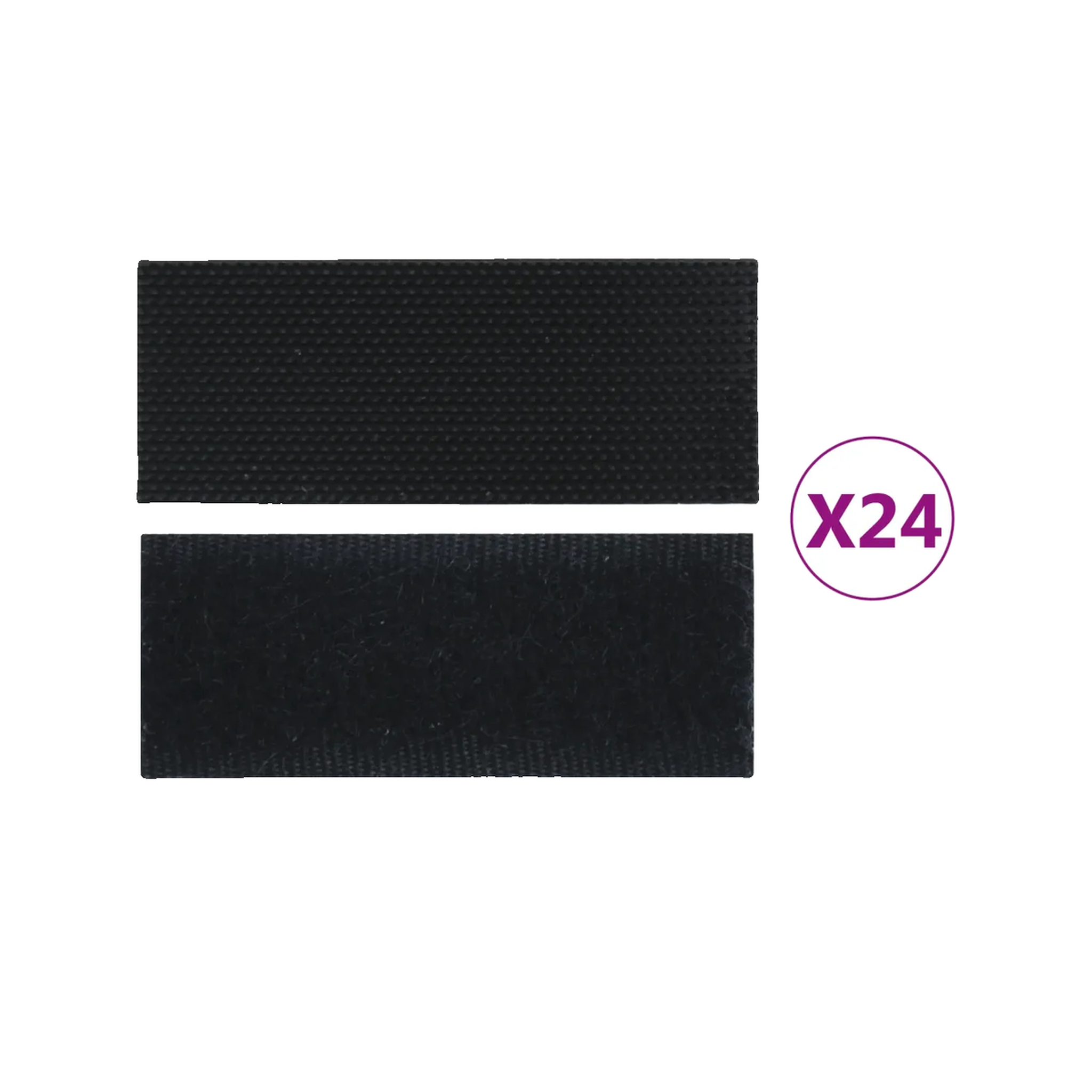 Voir la diapositive 3 : VIDAXL Moustiquaire VidaXL insect screen curtain 2 pcs noire