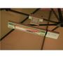 Voir la diapositive 4 : FAVEX Parasol chauffant électrique acier - ALBA