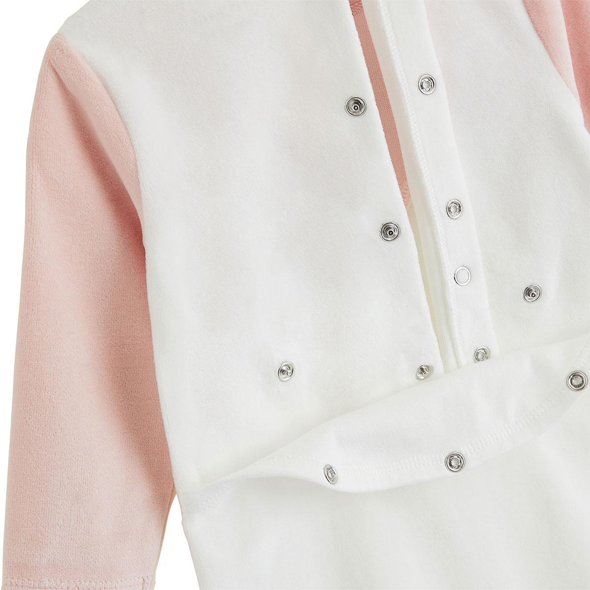 Voir la diapositive 4 : PETIT BEGUIN Pyjama bébé en velours Cléo
