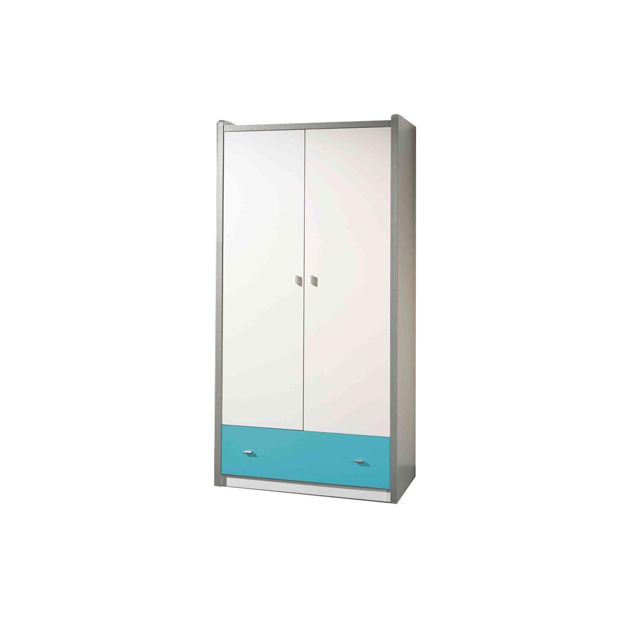 Paris Prix Armoire 2 portes  bonny  202cm turquoise