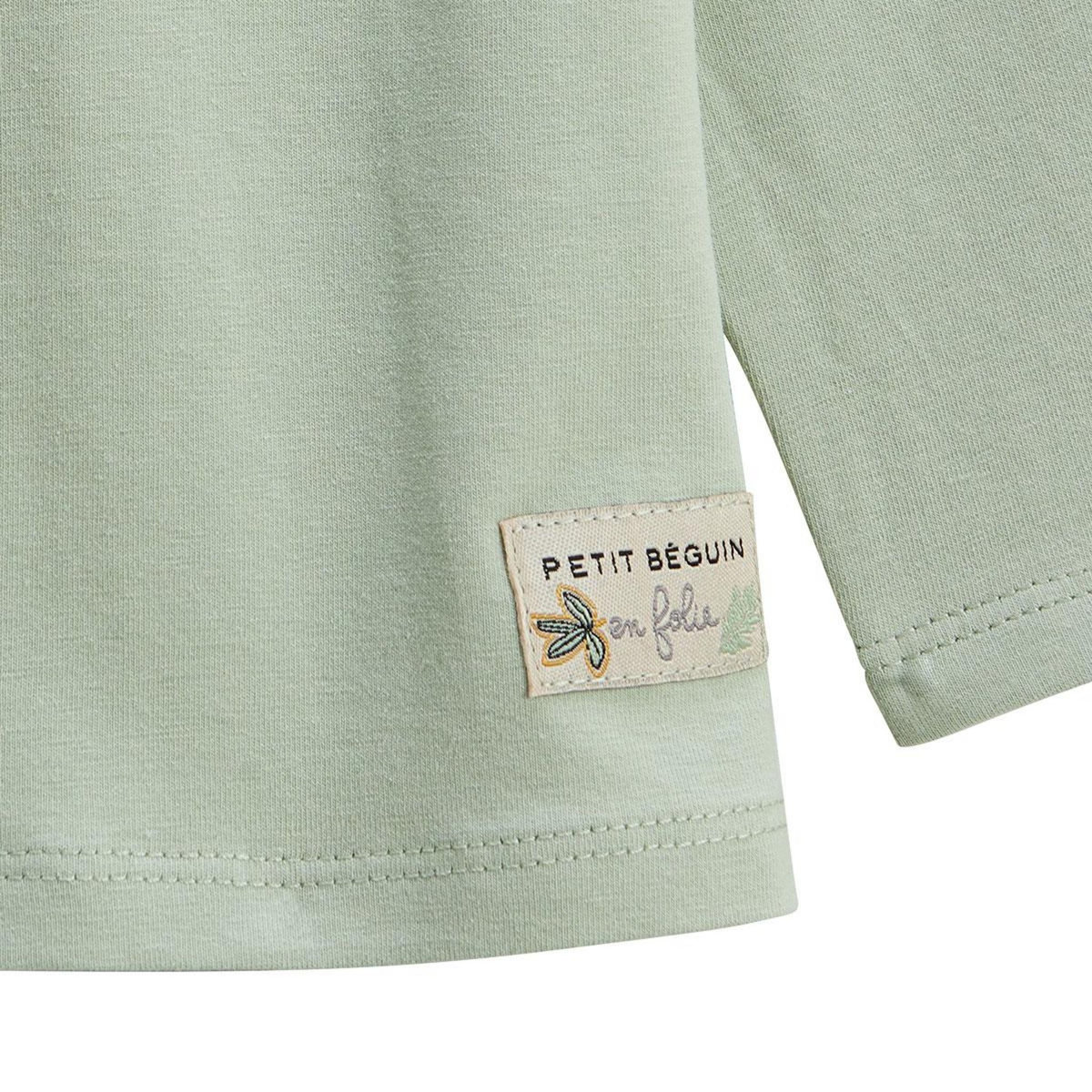 Petit Béguin Lot de 2 t-shirts enfant manches longues Boavista