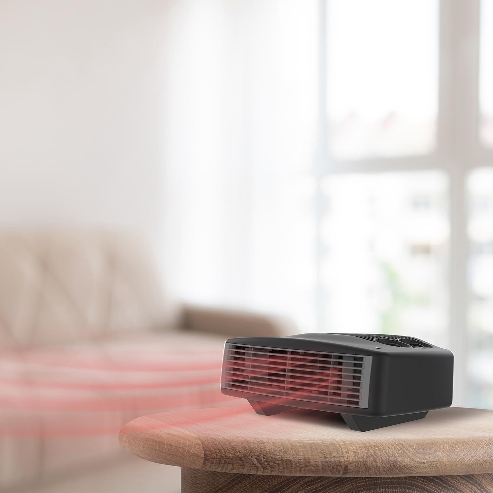 Voir la diapositive 5 : Taurus Chauffage soufflant 3000w noir - TROPICANO 3000