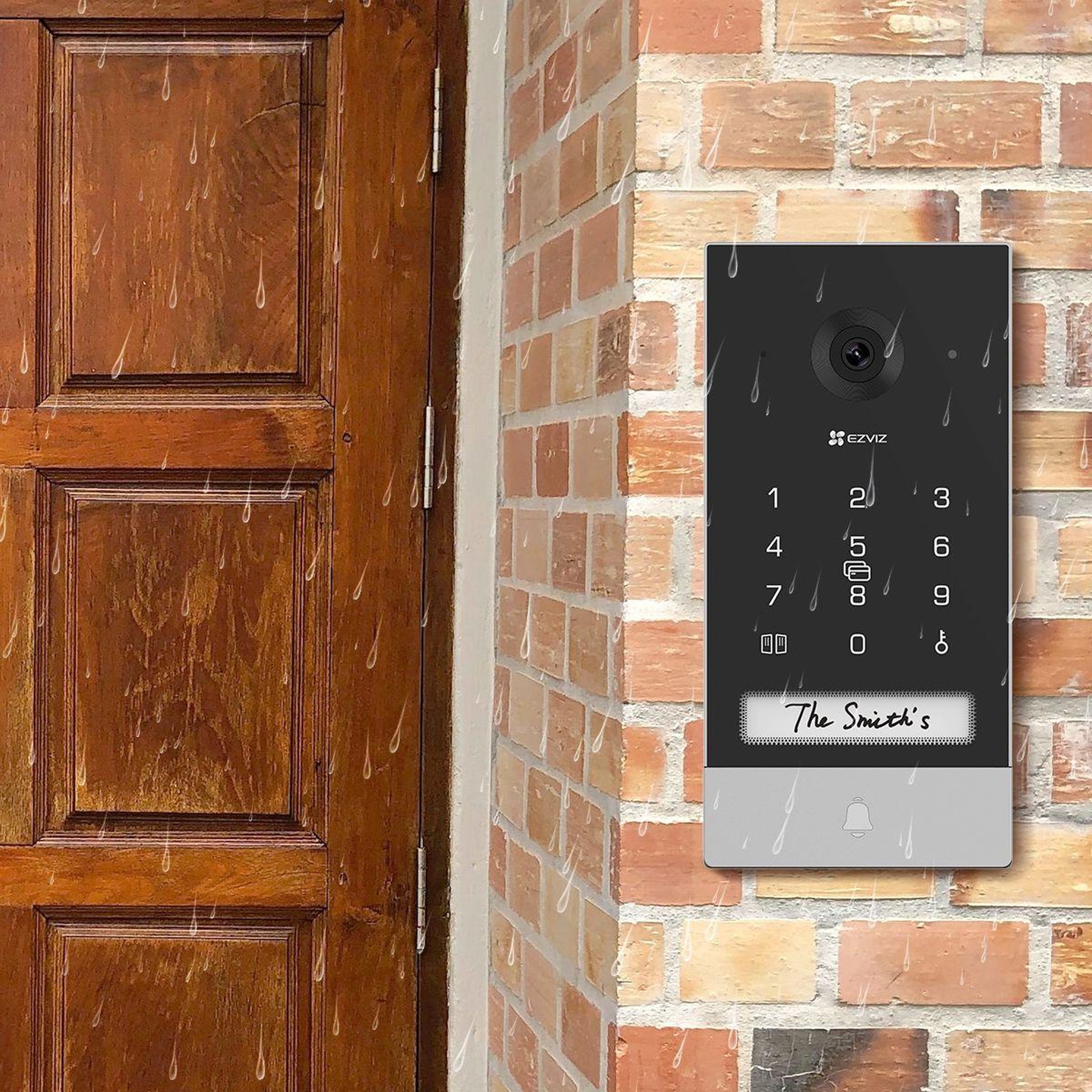 Voir la diapositive 4 : EZVIZ Visiophone EP7-2K/Connecté ss fil+ panneau solaire