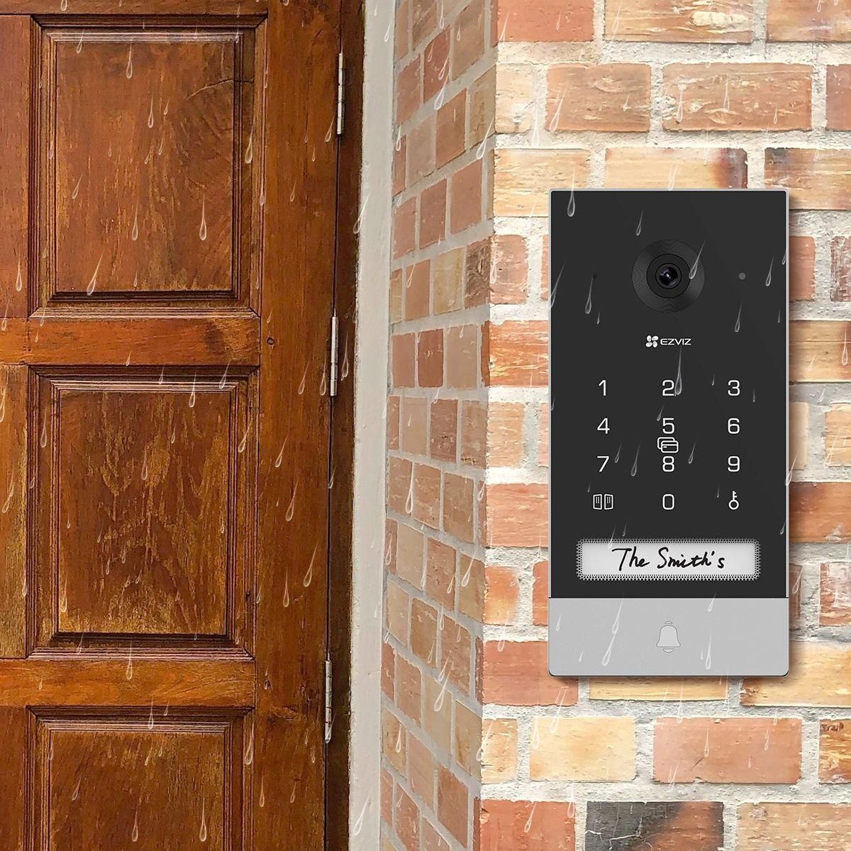 EZVIZ Visiophone EP7-2K/Connecté ss fil+ panneau solaire