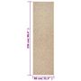 Voir la diapositive 6 : VIDAXL Tapis ZIZUR 80x250 cm aspect de jute interieur et exterieur