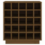 Voir la diapositive 5 : VIDAXL Armoire a vin Marron miel 55,5x34x61 cm Bois de pin massif