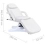 Voir la diapositive 6 : VIDAXL Table de massage Blanc 180x62x(86,5-118) cm