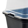 Voir la diapositive 4 : GARDENSTAR Carré Potager en plastique sur pieds ou à poser - Gris