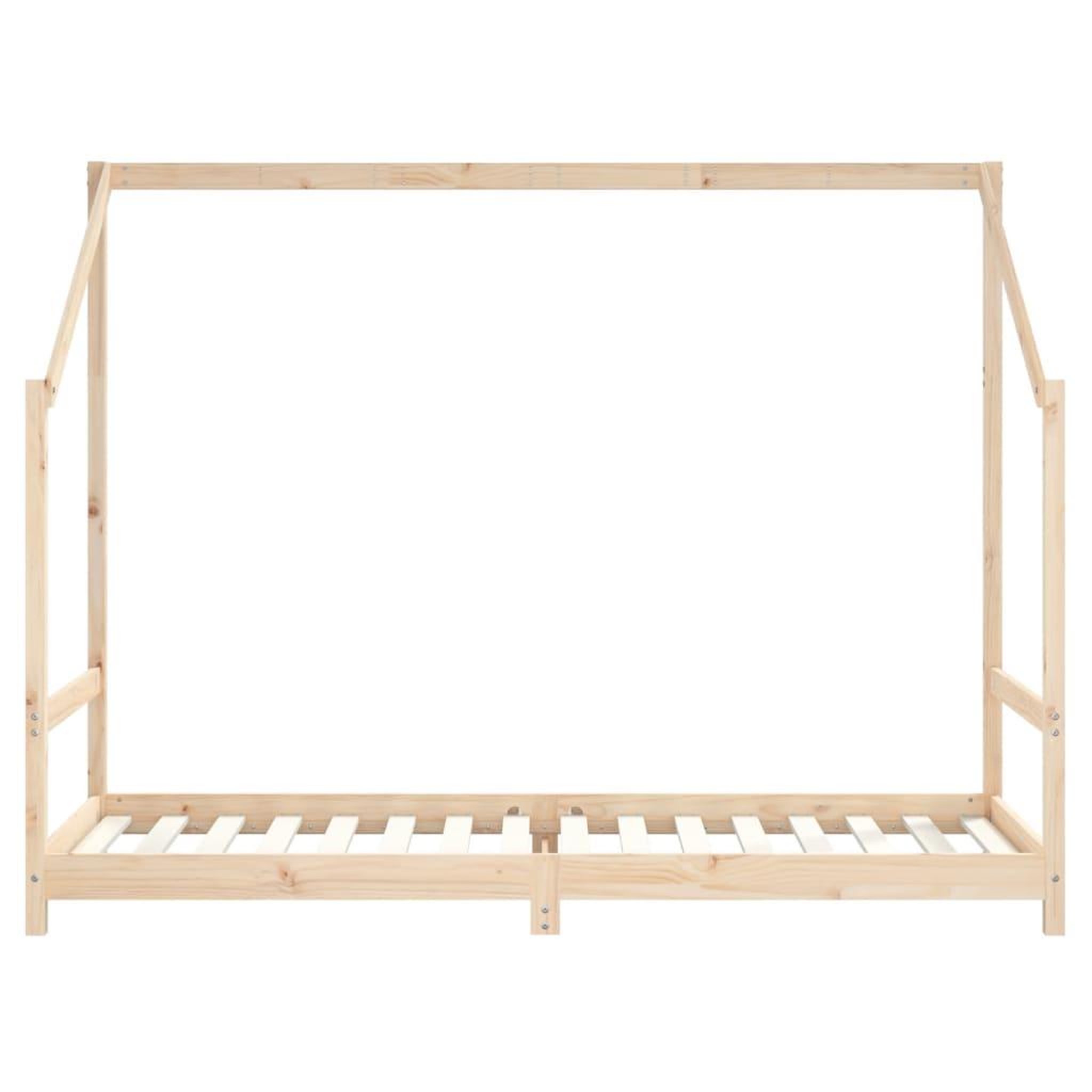 Voir la diapositive 4 : VIDAXL Cadre de lit pour enfants 80x200 cm bois de pin massif
