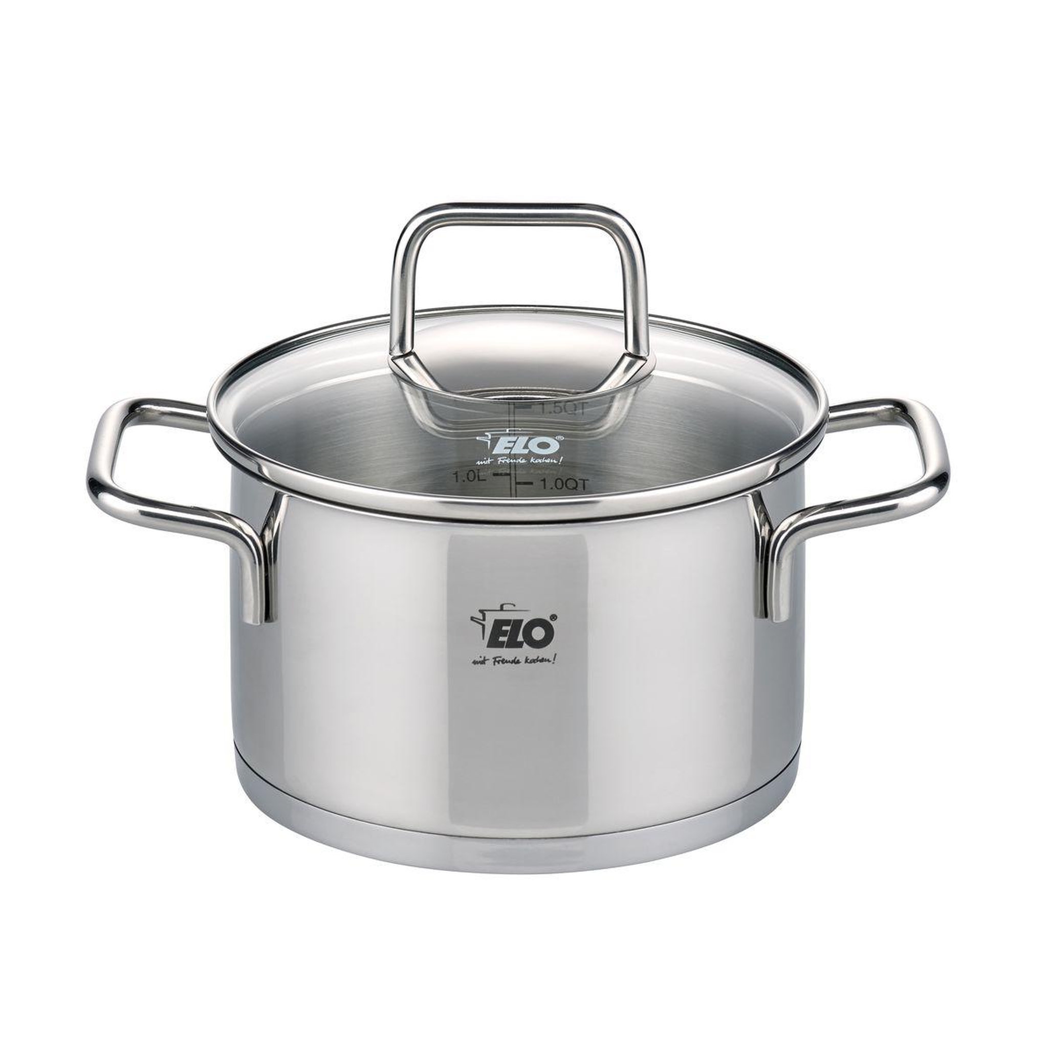 ELO Faitout en inox 20 cm de 3,4 litres elo citrin