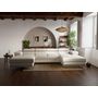 Voir la diapositive 1 : BEST MOBILIER Pablo - canapé panoramique en u - 7 places - convertible avec coffres et têtières réglables - en velours