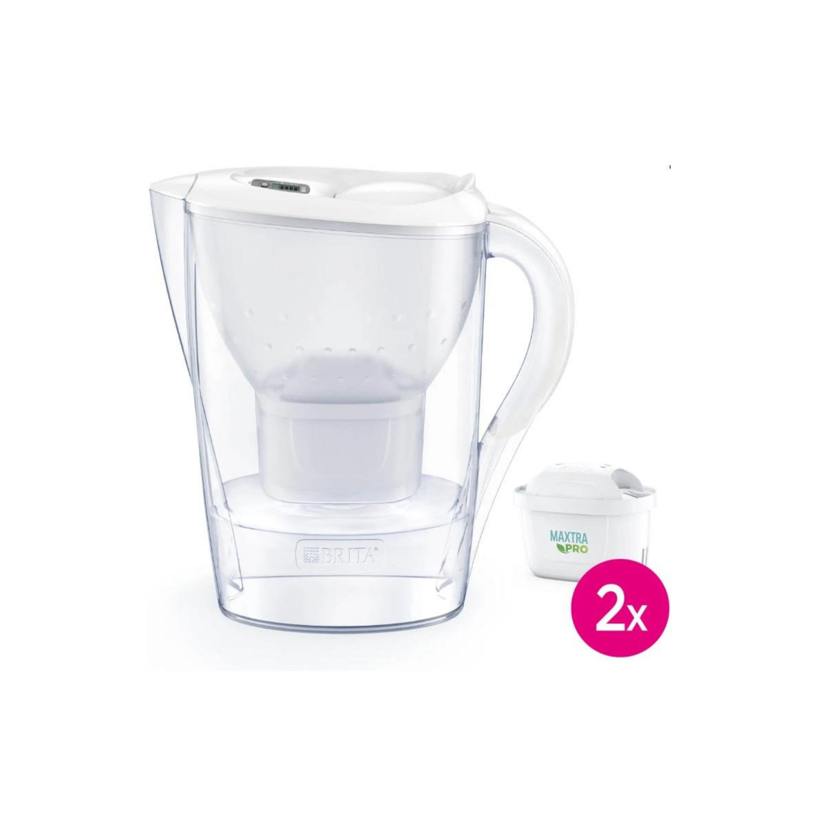 Brita Carafe filtrante 2.4l avec cartouche maxtra pro - 1051133