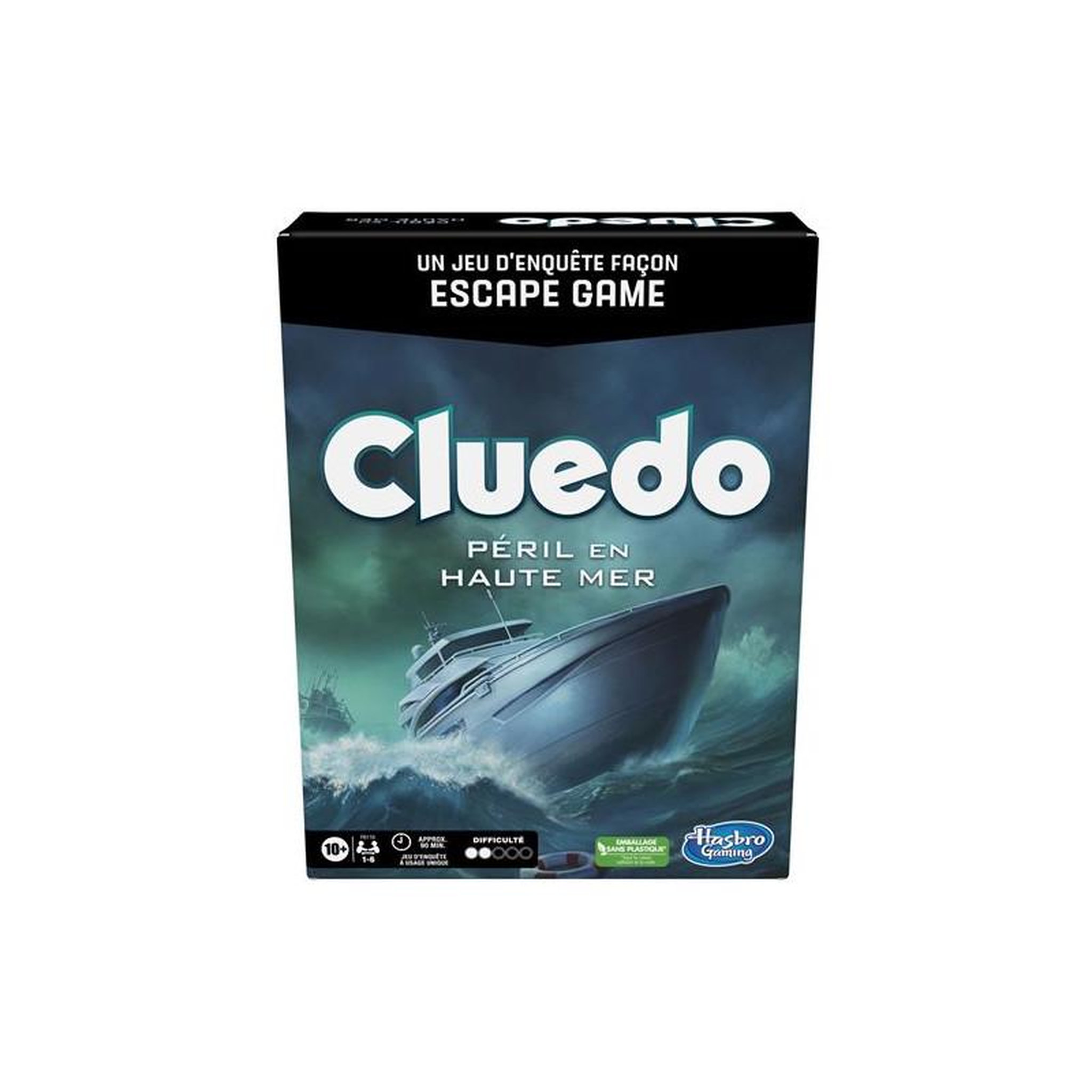 HASBRO Jeu classique Hasbro Clue Escape Sabotage On The High Seas
