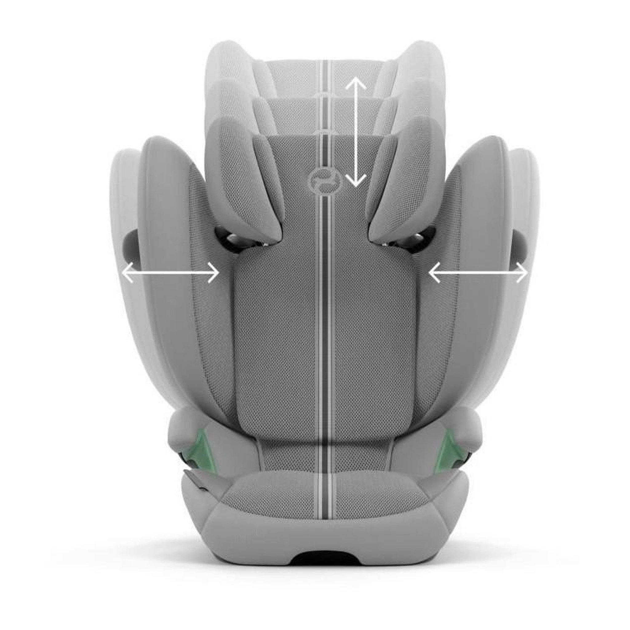 Voir la diapositive 4 : CYBEX Siege auto - CYBEX - Solution G2 i-Fix Plus Fabric - Stone Grey