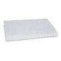 Voir la diapositive 2 : Serviette de toilette unie en coton 450 gr/m² ALIX