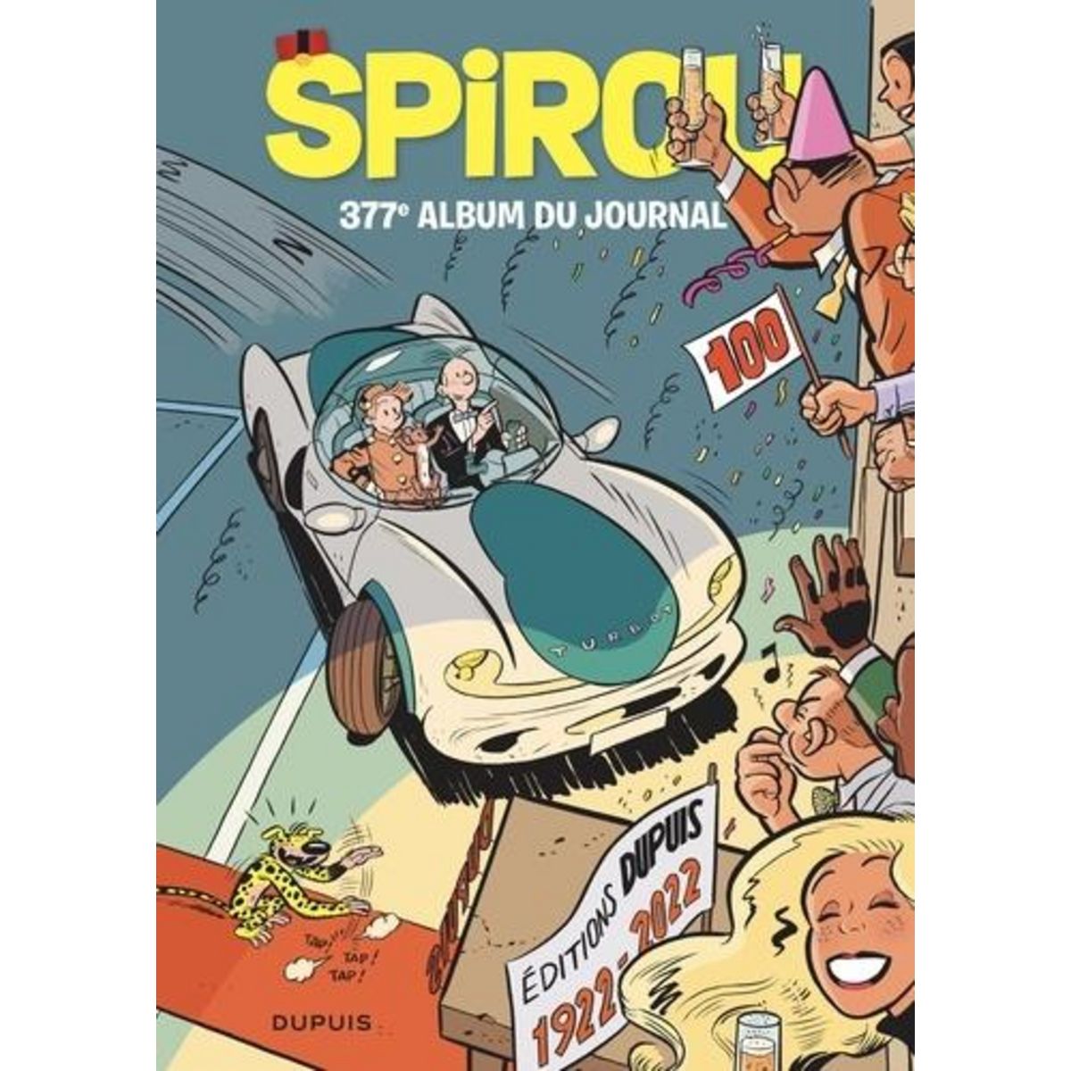 RECUEIL SPIROU N° 377, DU 23 MARS 2022 AU 25 MAI 2022 , Di Salvia Morgan