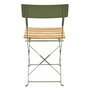 Voir la diapositive 5 : Paris Prix Lot de 2 Chaises Pliantes  Bella Vita  81cm Kaki