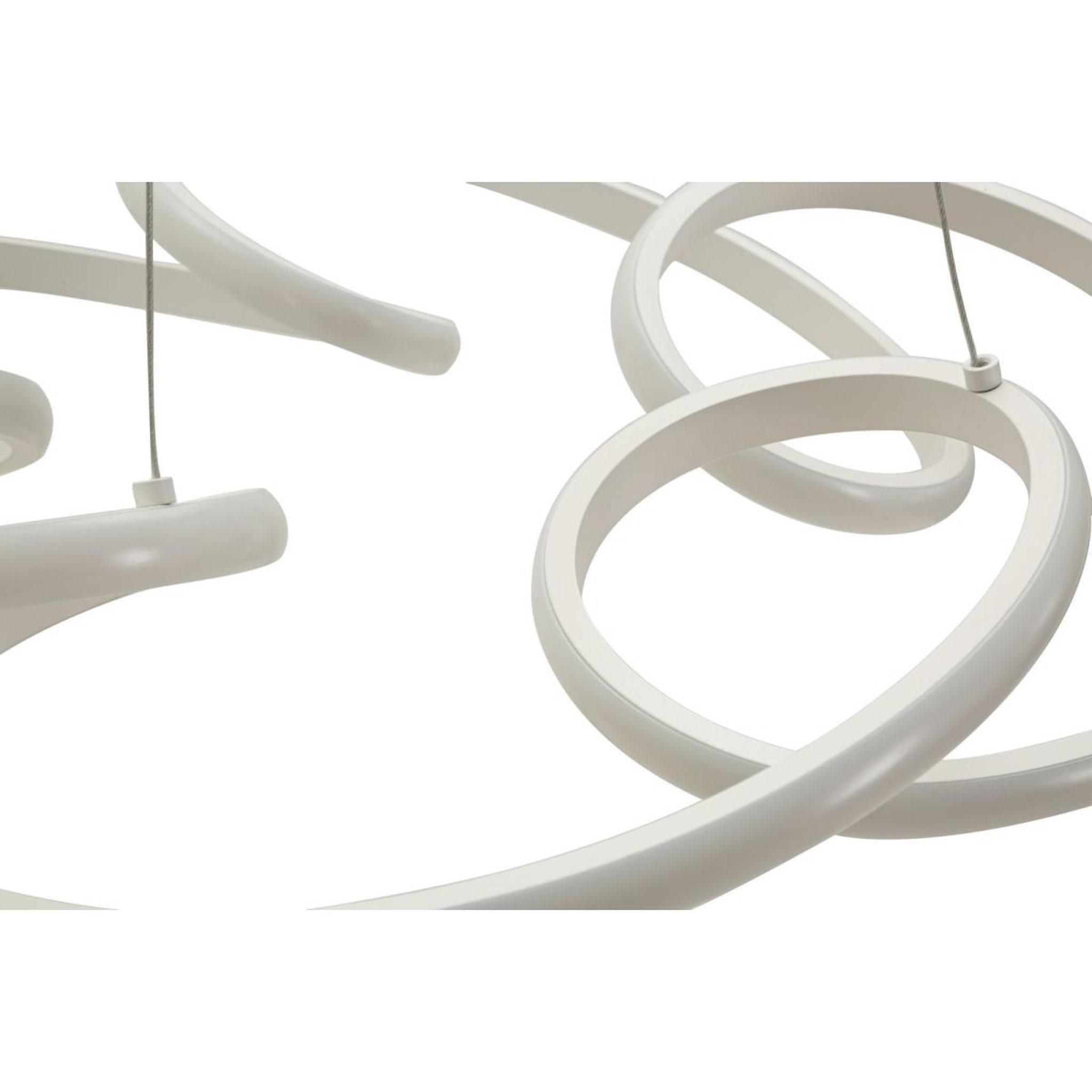 Voir la diapositive 3 : Paris Prix Suspension led design  glovy  120cm blanc