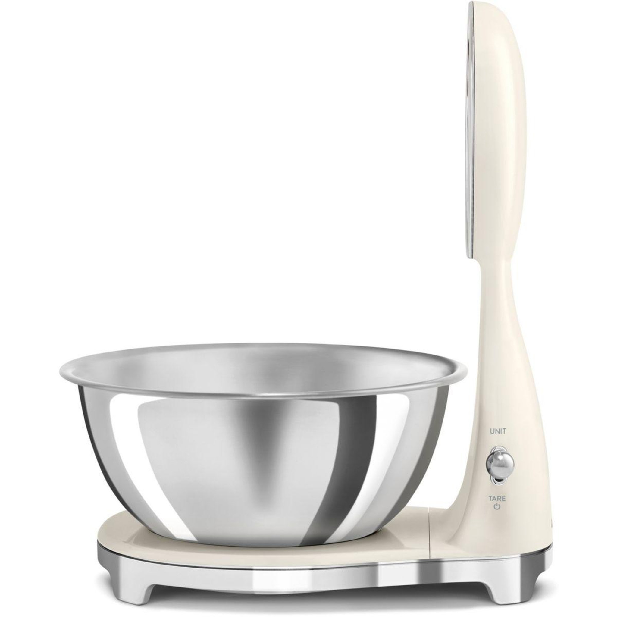 Voir la diapositive 4 : SMEG Balance de cuisine ksf01crww crème
