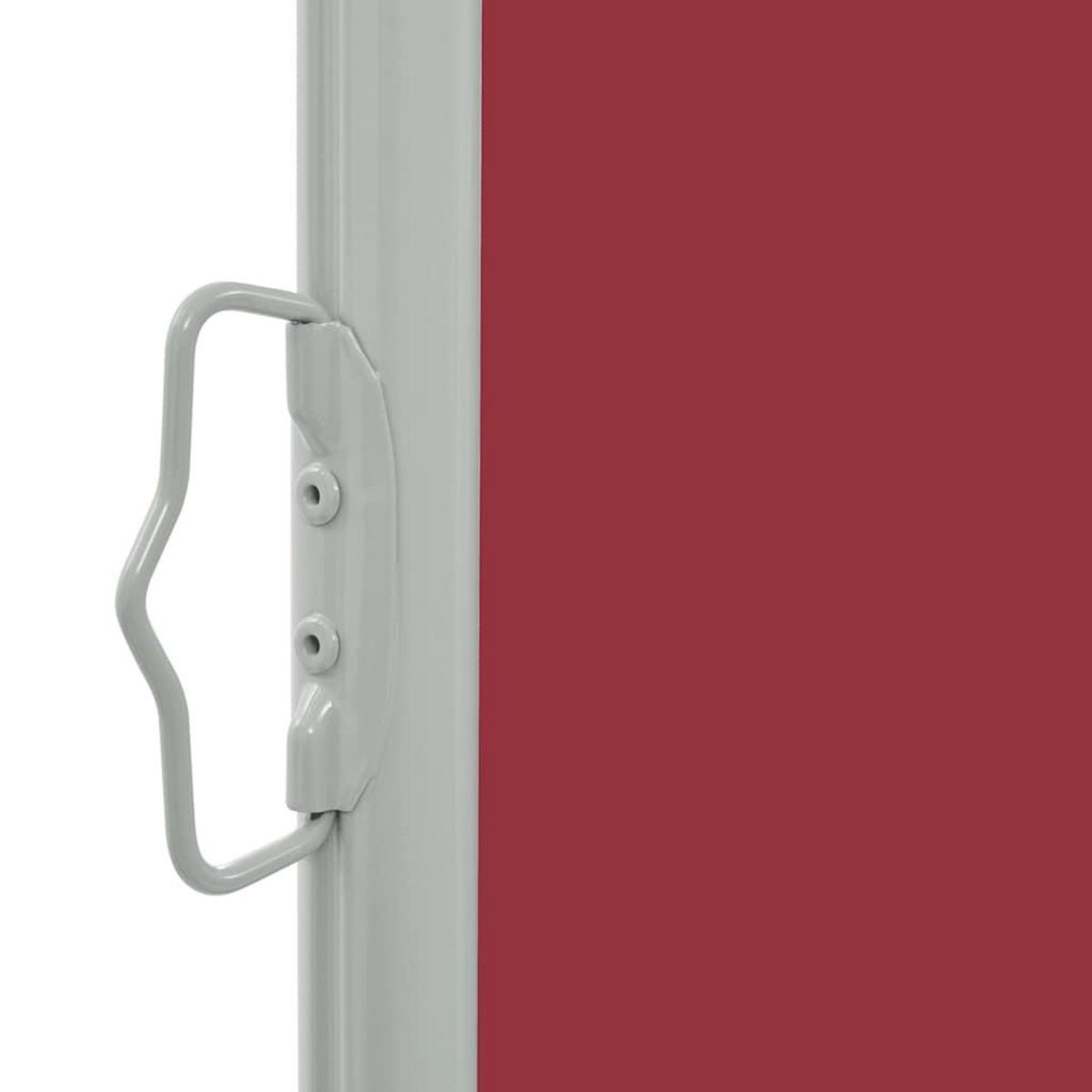 VIDAXL Auvent lateral retractable de patio 140 x 300 cm Rouge