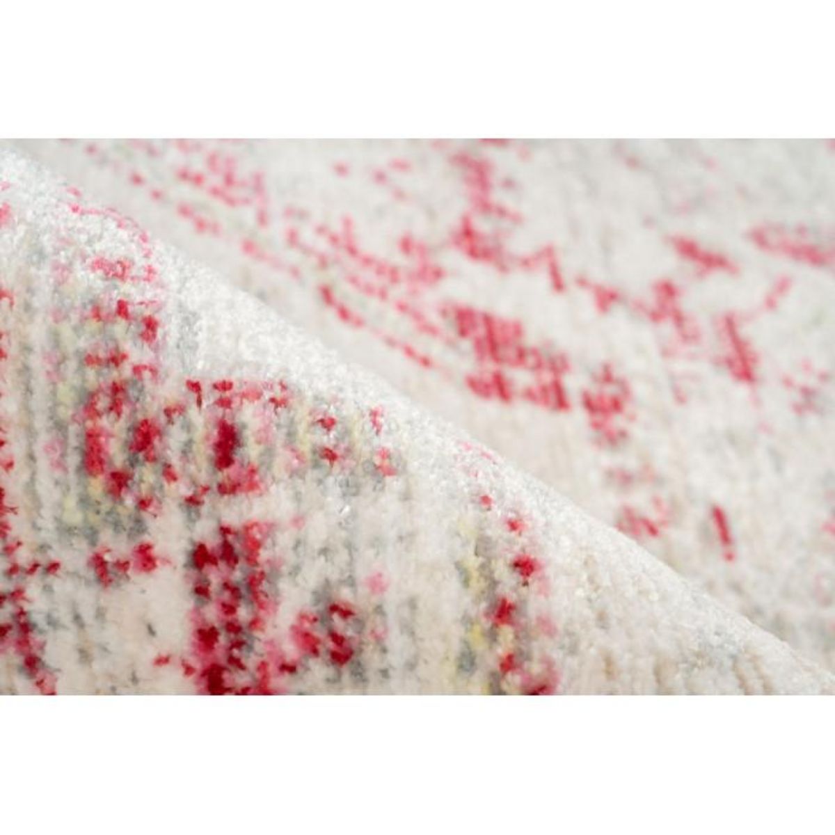 Paris Prix Tapis Vintage à Poils Courts  Baroque I  Multicolore