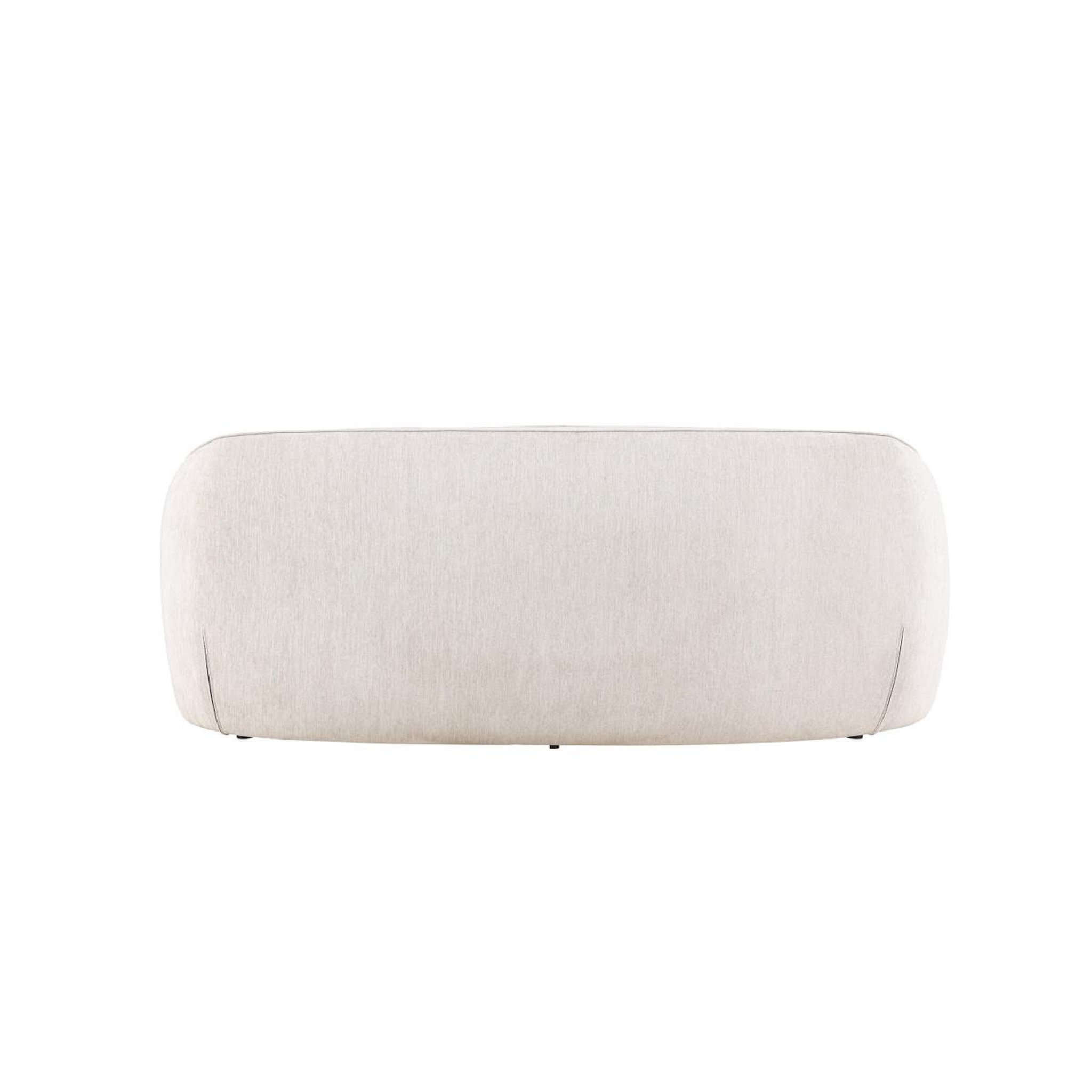 Voir la diapositive 6 : Paris Prix Canapé 3 places design  elio  196cm gris clair
