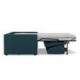 Voir la diapositive 6 : BEST MOBILIER Julia - canapé 3 places convertible express couchage quotidien 140 cm matelas 18 cm en tissu