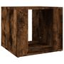 Voir la diapositive 2 : VIDAXL Table de chevet Chene fume 41x40x36 cm Bois d'ingenierie