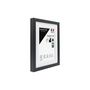 Voir la diapositive 2 : CEANOTHE Cadre Ceanothe CADRE 24X30 OUV 18X24 MILAN NOIR