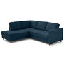Voir la diapositive 5 : LISA DESIGN Jake - canapé d'angle gauche 5 places convertible en fausse fourrure