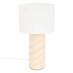ATMOSPHERA Lampe à Poser en Céramique  Noly  44cm Beige