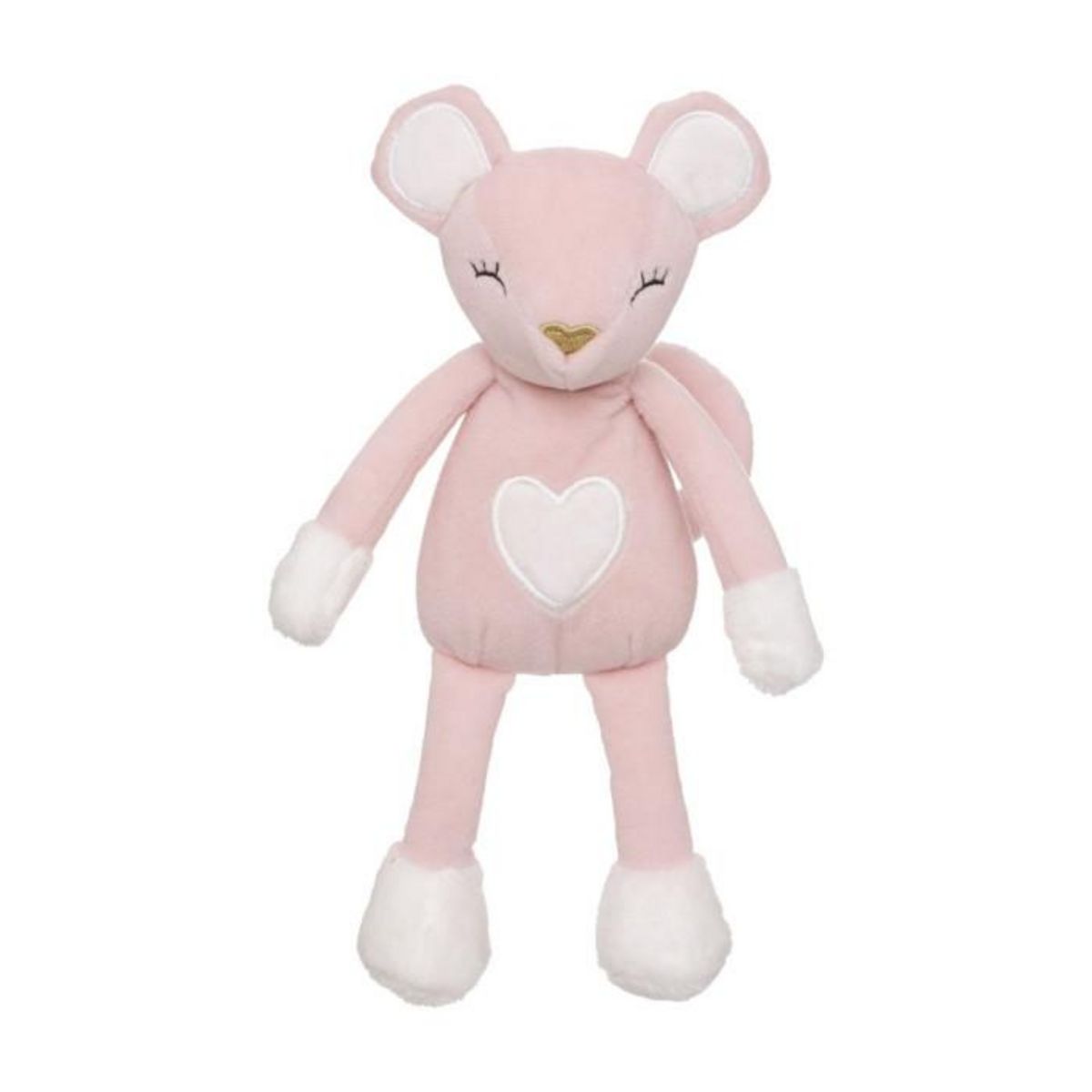 Atmosphera Kids Lot de 2 Peluches Enfant  Souris & Maman  28cm Rose