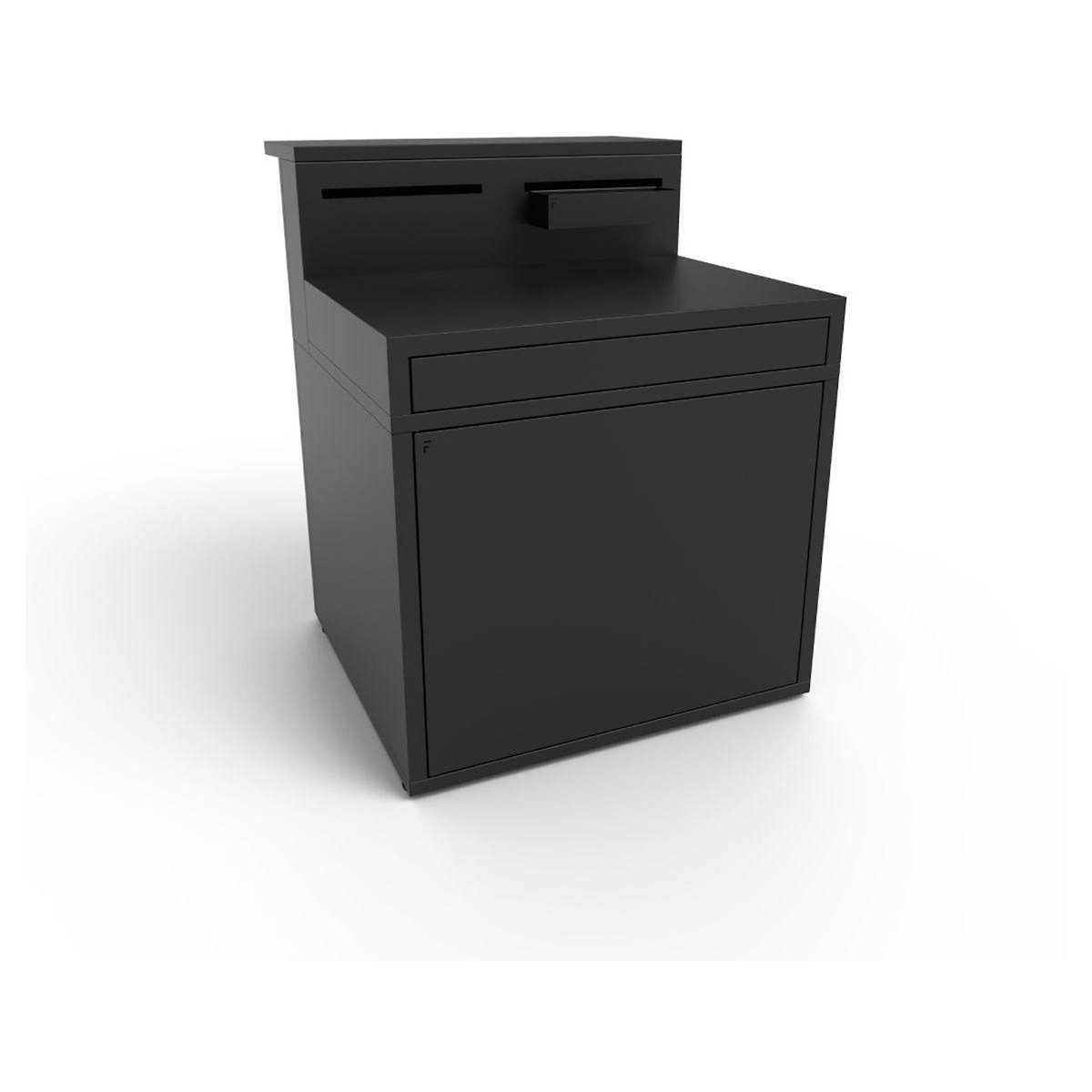 FORGE ADOUR Meuble de cuisine extérieure SDAF CBN desserte acier fermé Comptoir