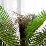 Voir la diapositive 5 : OUTSUNNY Palmier artificiel H.0,85 m arbre artificiel tronc branches lichen feuilles grand réalisme pot inclus