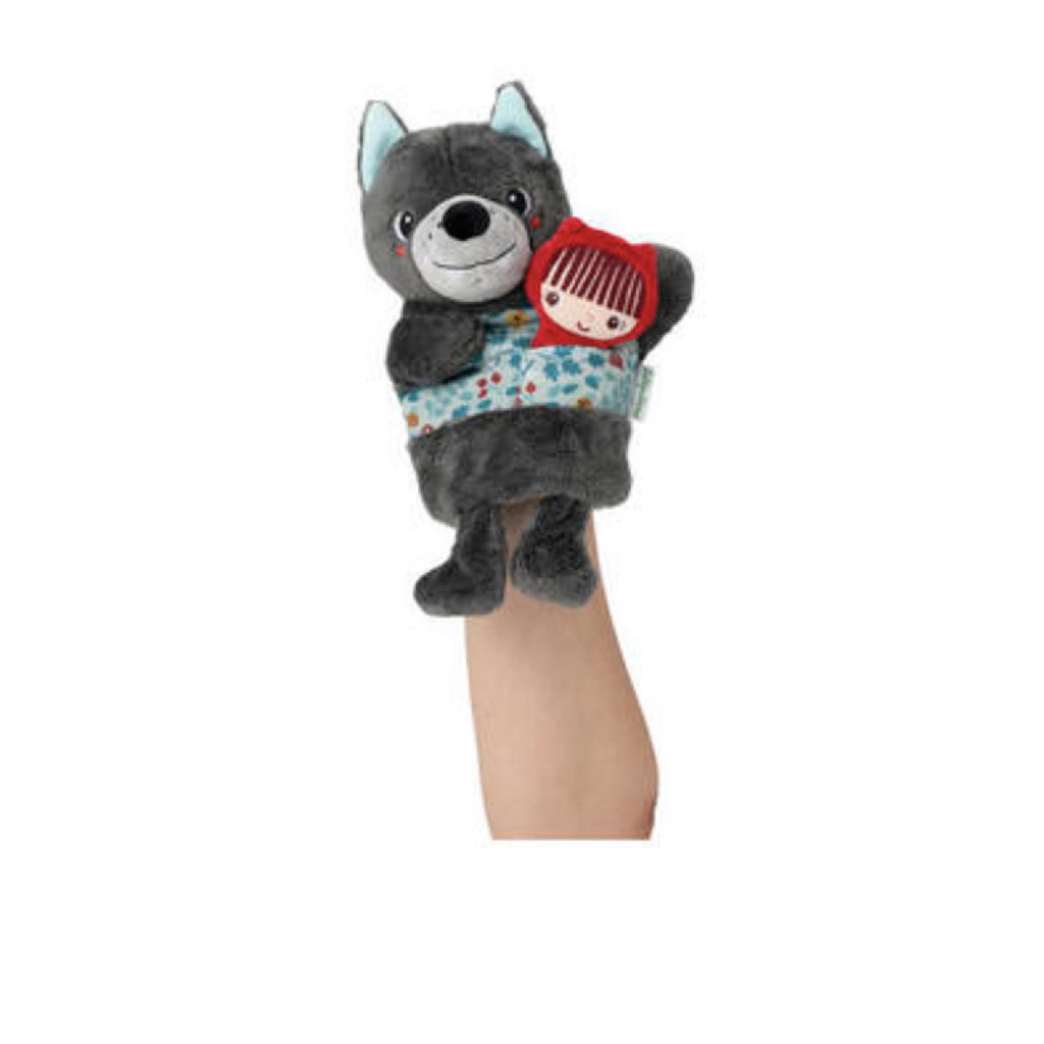 Voir la diapositive 2 : LILLIPUTIENS marionnette a main loup louis