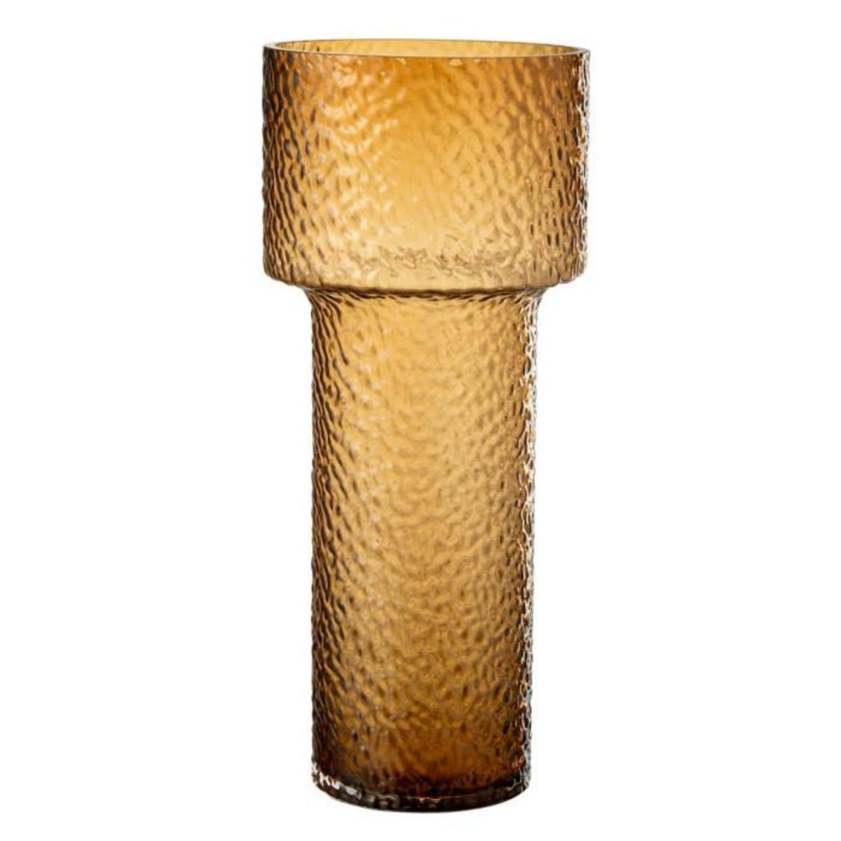 Paris Prix Vase Design en Verre  Betty  45cm Marron