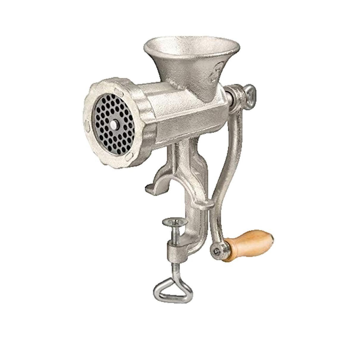 LAMART Hachoir Lamart 8590669242597 argent en fonte avec manivelle en bois