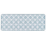 Paris Prix Tapis Déco Imprimé  Joan  45x120cm Bleu