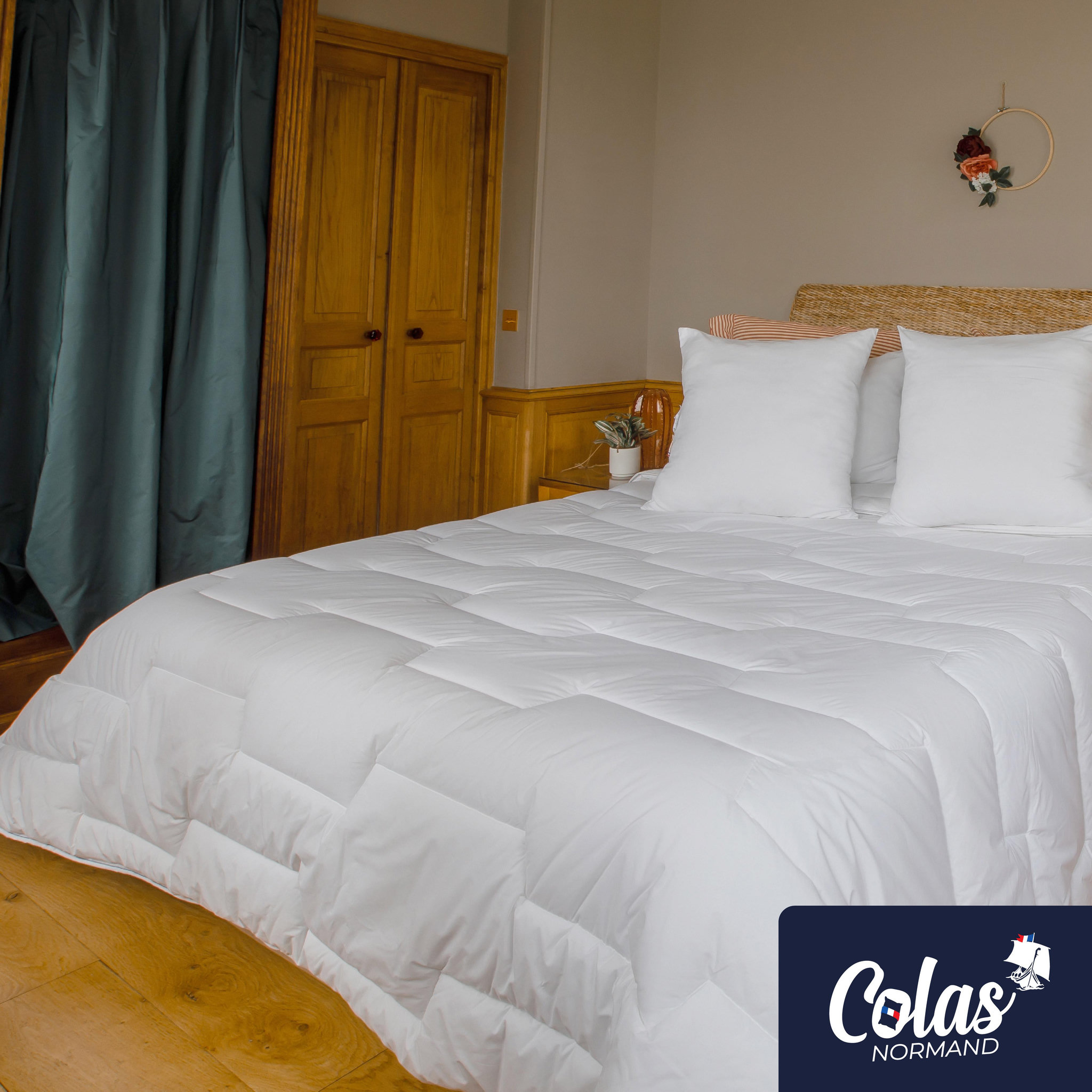 COLAS NORMAND Couette thermorégulante tempérée -240x220 cm