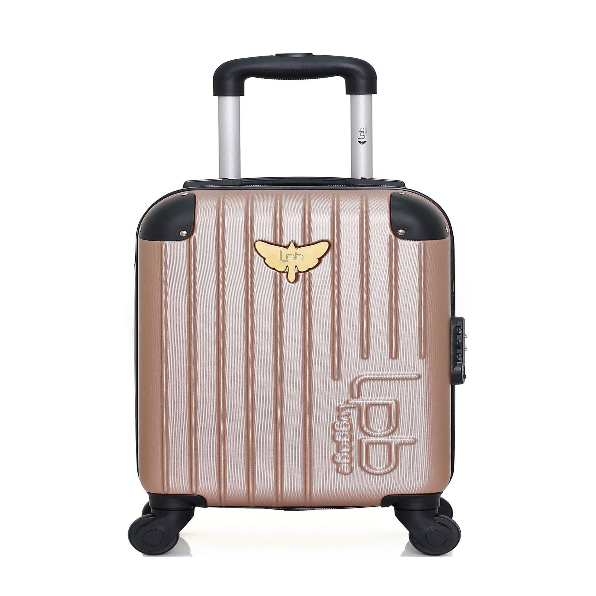 LES P'TITES BOMBES LPB Lpb luggage - valise cabine xxs marianne 46 cm 4 roues. Coloris disponibles : Gris, Beige, Bleu