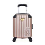 LES P'TITES BOMBES LPB LPB LUGGAGE - Valise Cabine XXS MARIANNE 46 cm 4 Roues. Coloris disponibles : Noir, Rose, Gris, Bleu