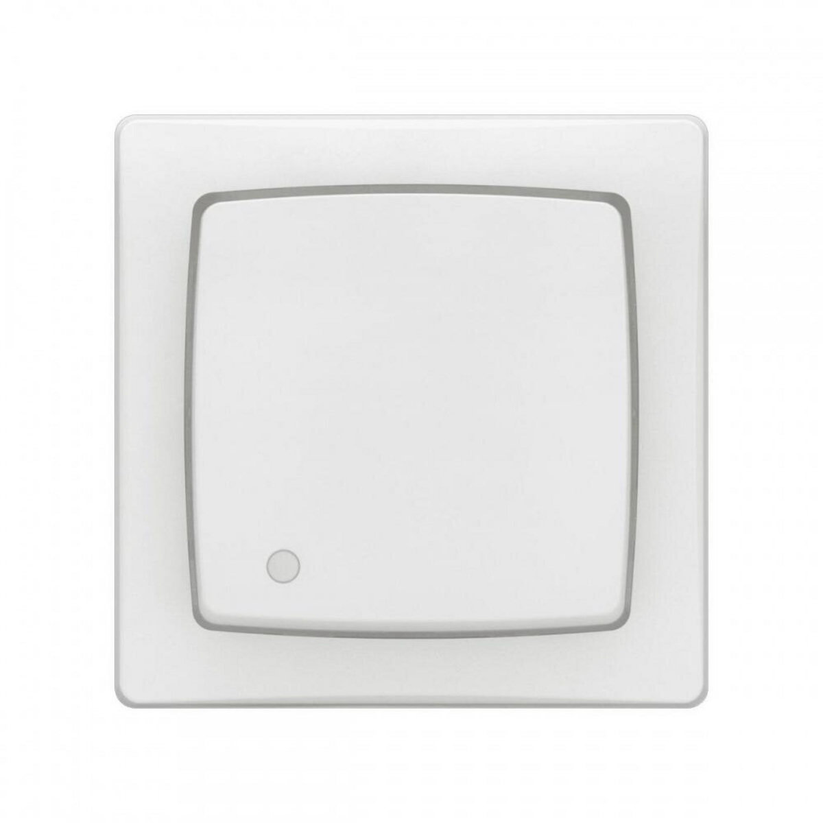 Legrand Interrupteur va-et-vient saillie à voyant, lumineux complet, LEGRAND Asl, blanc