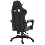 Voir la diapositive 4 : VIDAXL Chaise de jeu Gris Similicuir