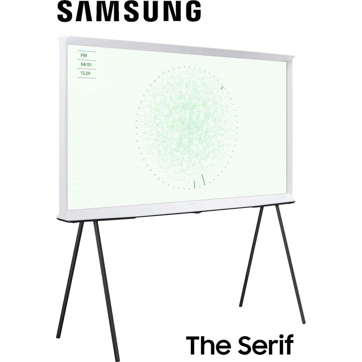 Samsung TV QLED The Serif TQ50LS01D Blanc 2024