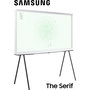 Voir la diapositive 1 : Samsung TV QLED The Serif TQ50LS01D Blanc 2024
