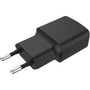 Voir la diapositive 2 : ESSENTIEL B Chargeur 12W USB-A Noir